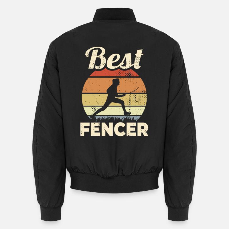 Bester Fechtmeister Unisex Bomberjacke