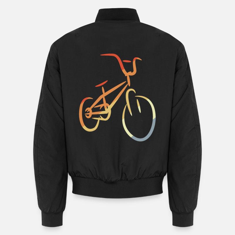 Dessin BMX rétro Bomber unisexe