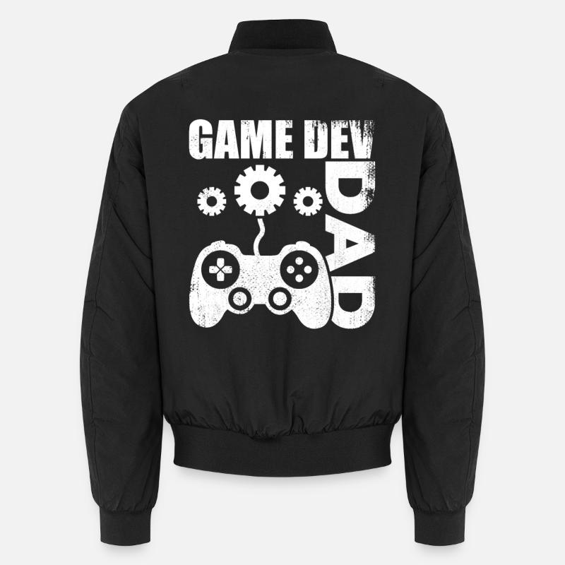 Game Developer Dad Unisex Bomber Jacket