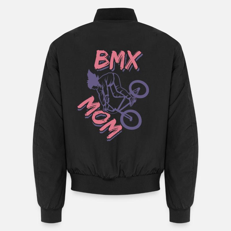 BXM Mom - Unisex Bomber Jacket - black