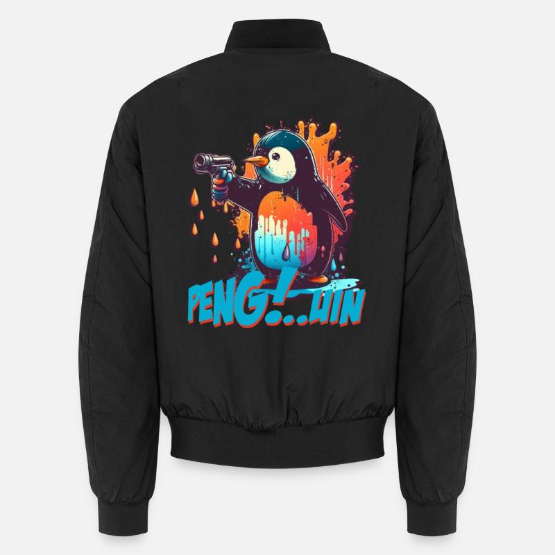 Stylo.. Guin Penguin avec pistolet Bomber unisexe
