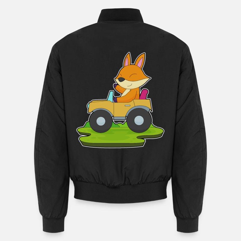 Fuchs Auto - Unisex Bomber Jacket - black