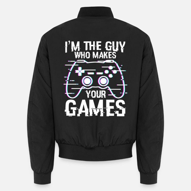 Type of games developed Unisex Bomber Jacket