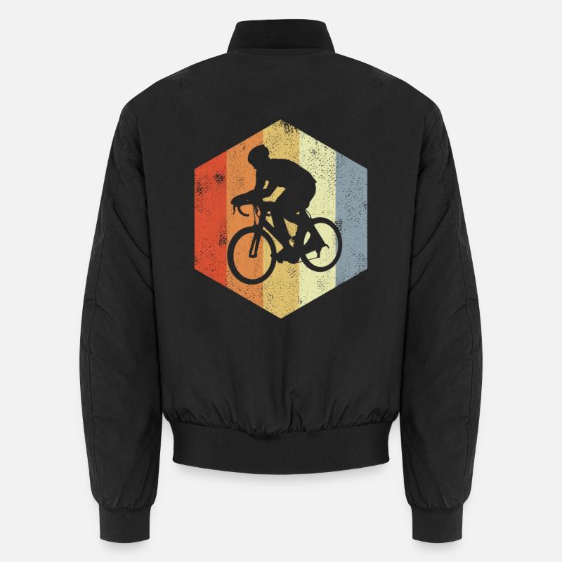 Funny cyclist Unisex Bomber Jacket
