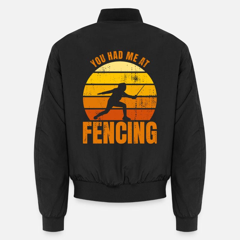 Fencing Joke Unisex Bomber Jacket