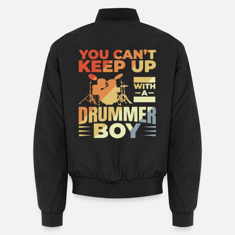Garçon batteur - Bomber unisexe - noir