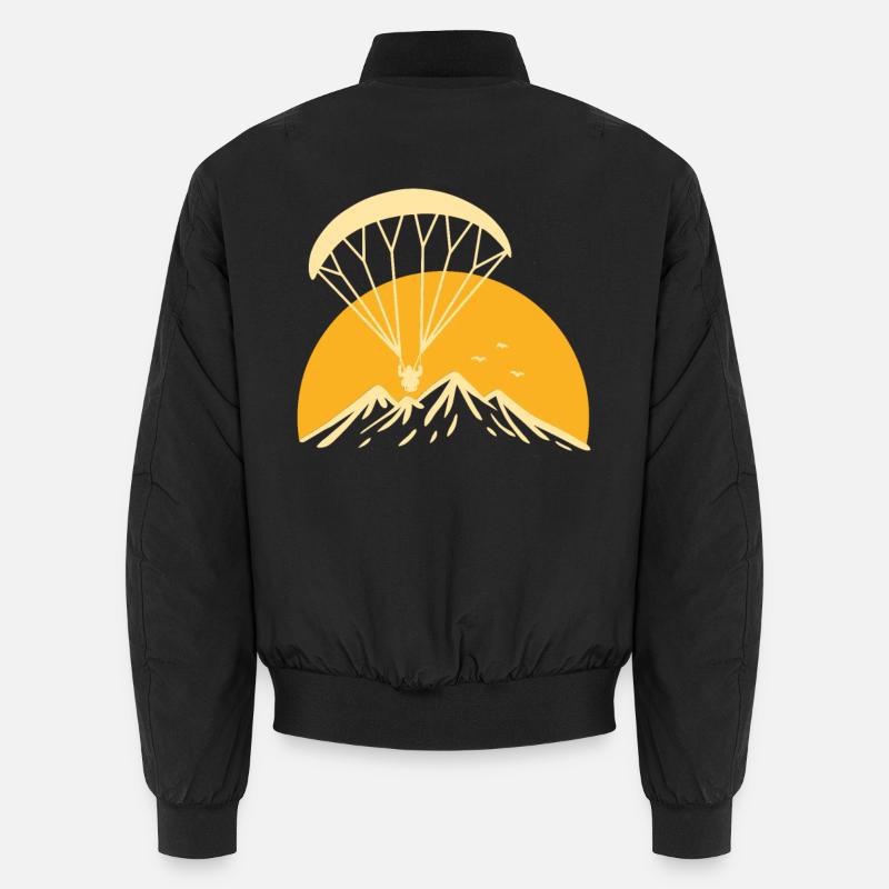 Paramotoring Retro Unisex Bomberjacke