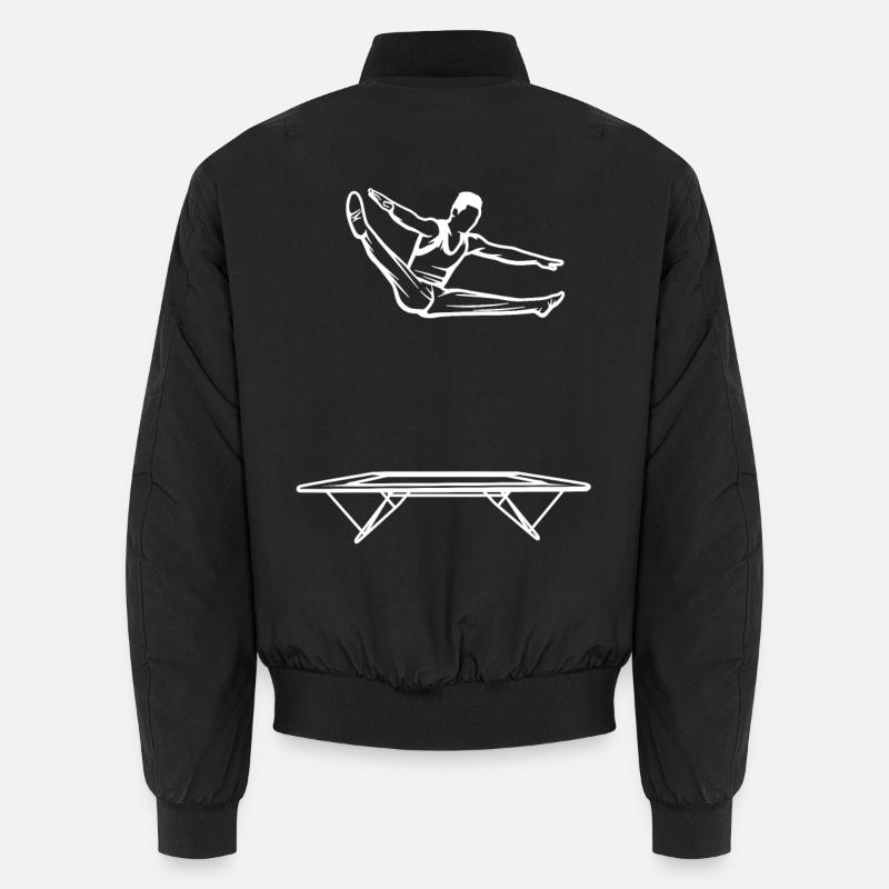 Trampolinspringer Junge Unisex Bomberjacke