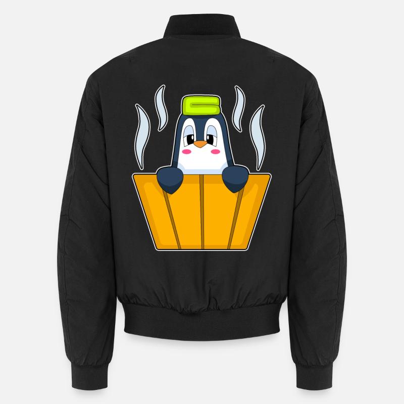 Baignoire pingouin - Bomber unisexe - noir