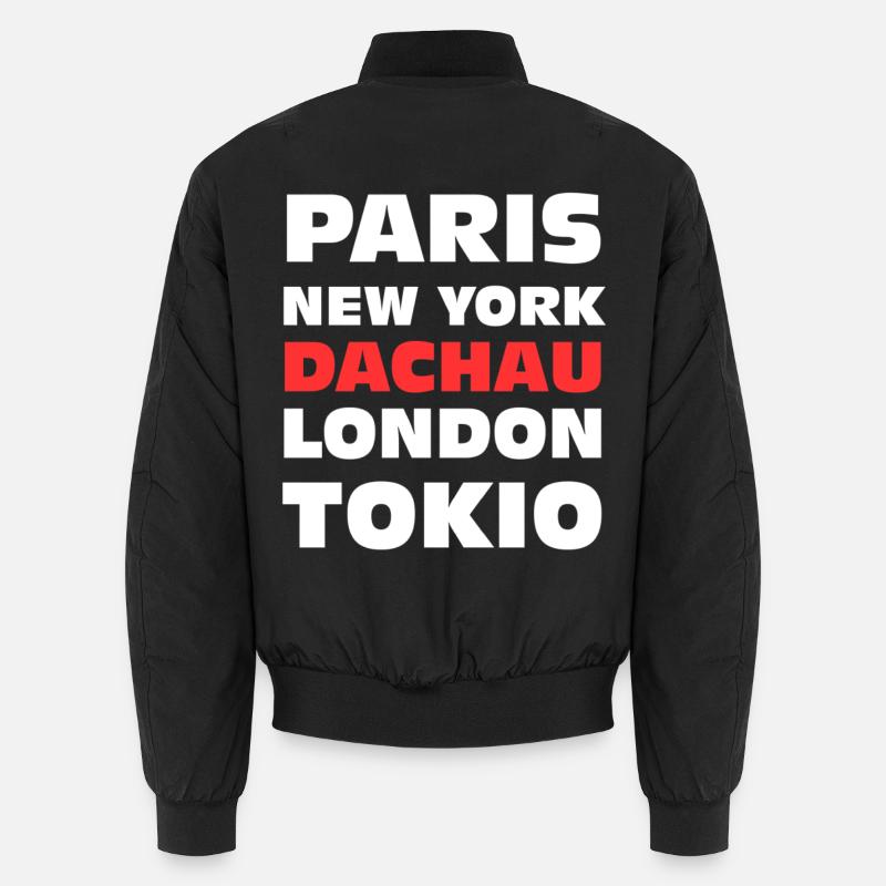Dachau Geschenk - Unisex Bomberjacke - Schwarz