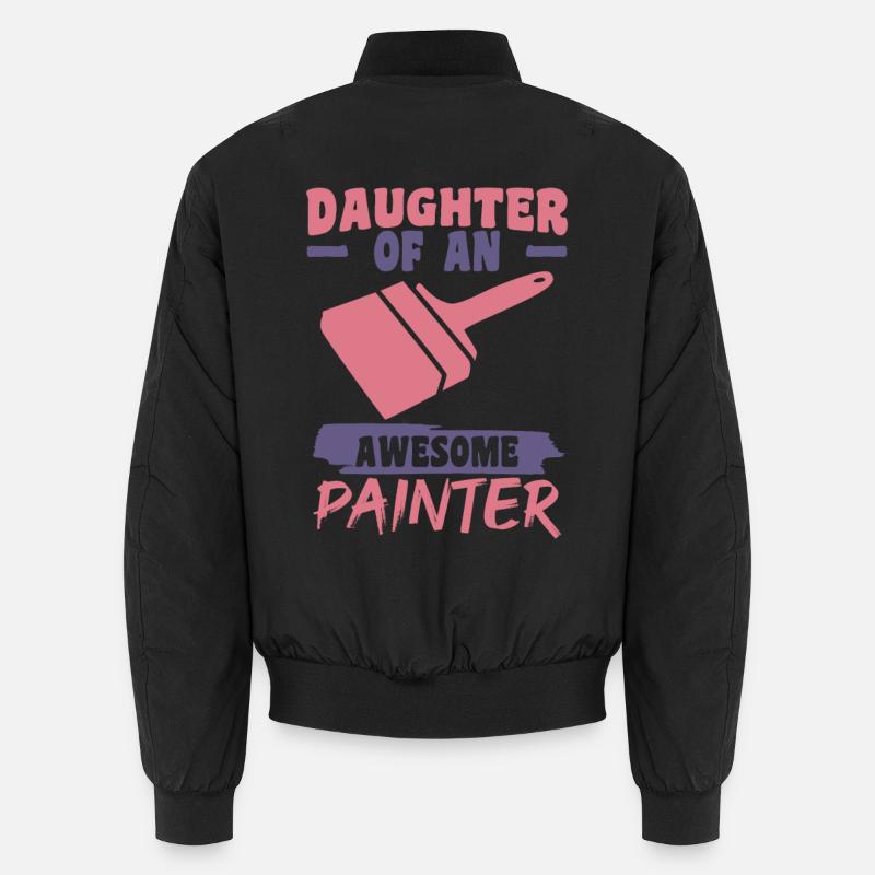 Maler Tochter - Unisex Bomberjacke - Schwarz