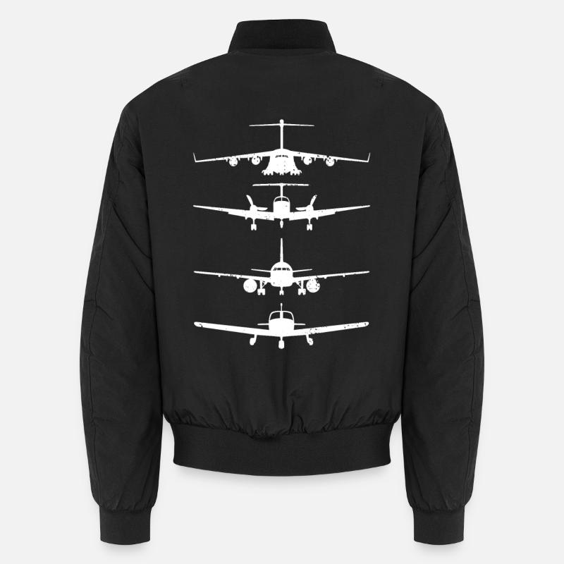 Modèles d’avions rétro Bomber unisexe