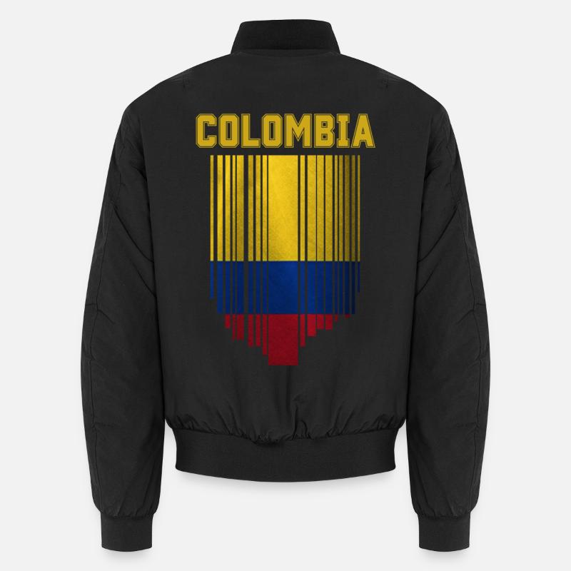 Drapeau de la Colombie, fierté colombienne Bomber unisexe