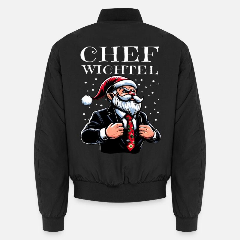 Gnome de Noël en chef Bomber unisexe