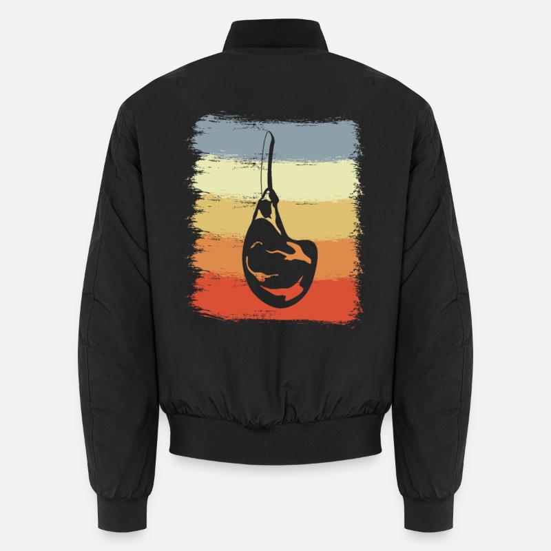 Rippchen - Unisex Bomberjacke - Schwarz