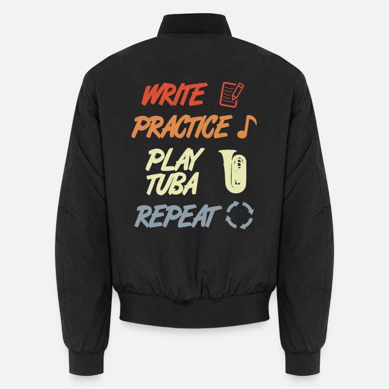 Tuba Motivation Unisex Bomber Jacket