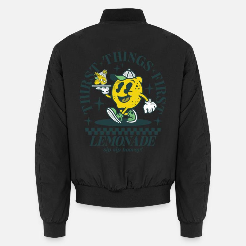 Thirst things first - Lemonade Unisex Bomberjacke