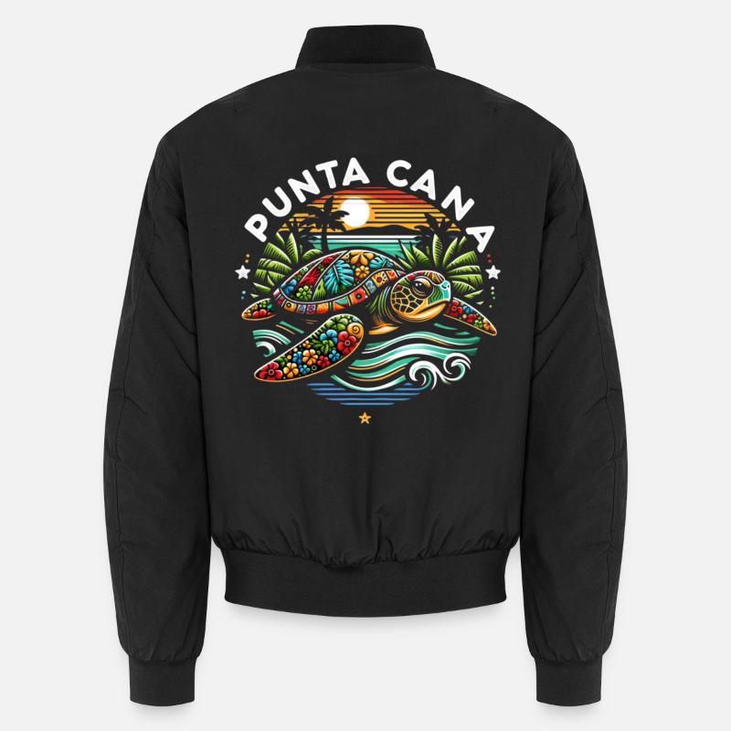 Punta Cana Turtle Unisex Bomberjacke