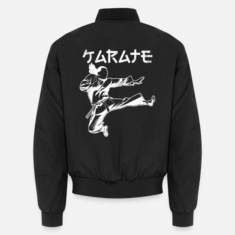 Karateka - Unisex Bomber Jacket - black
