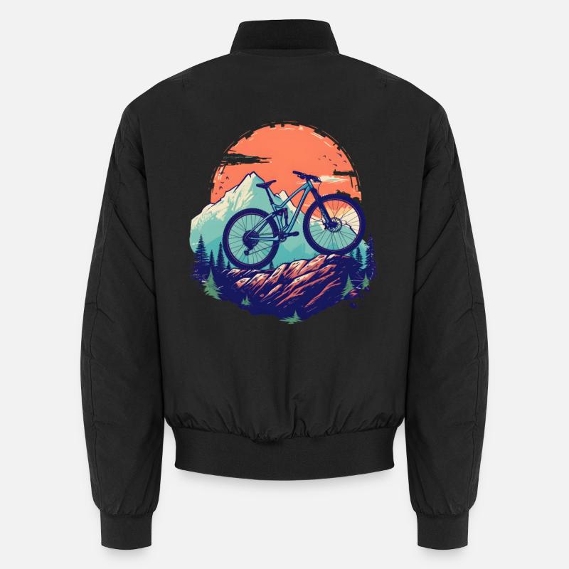 Vtt - Bomber unisexe - noir