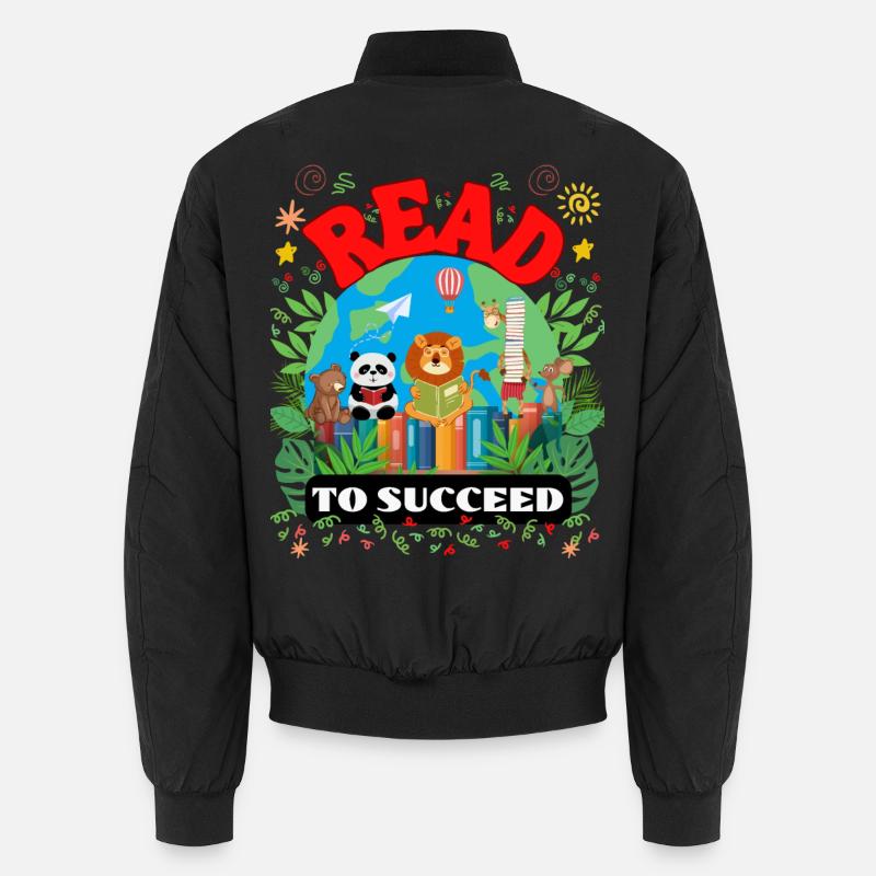 Read to Succeed - Kids Teachers Gift Idea Unisex Bomberjacke