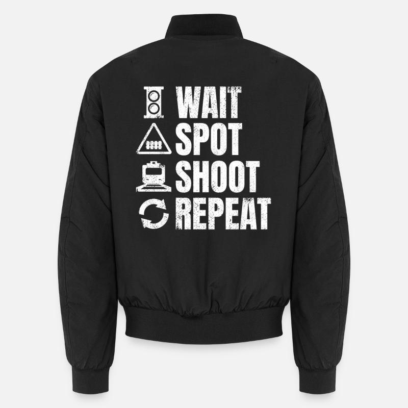 Trainspotter schedule Unisex Bomber Jacket