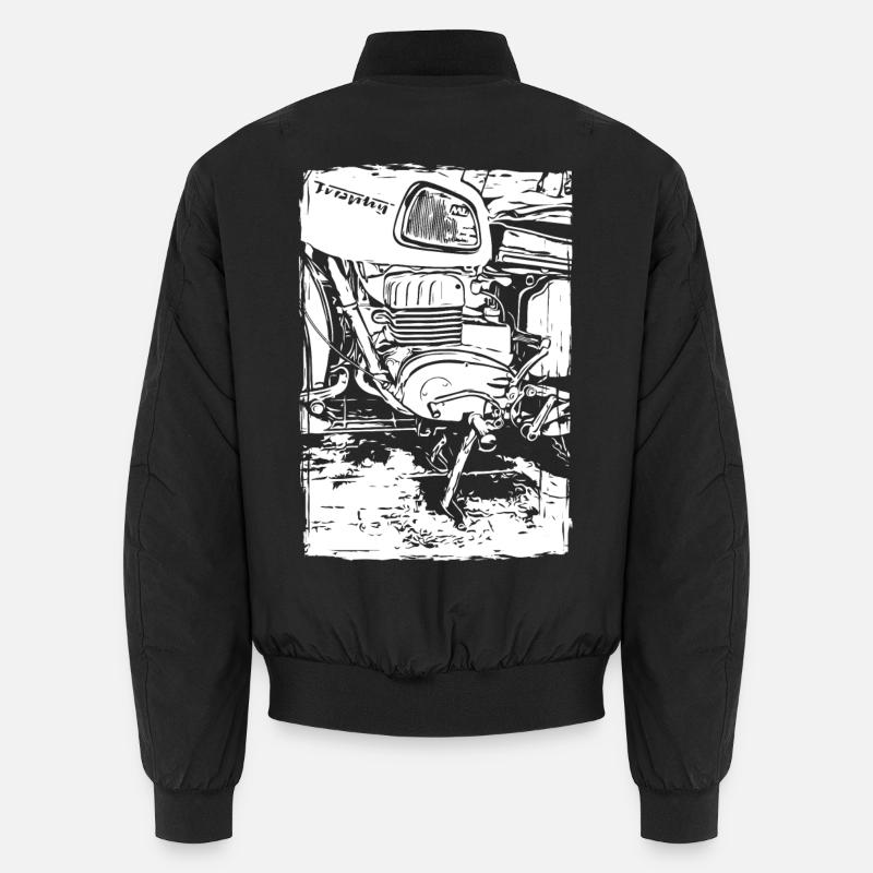 Empreinte du bloc moteur MZ ES 250 Bomber unisexe