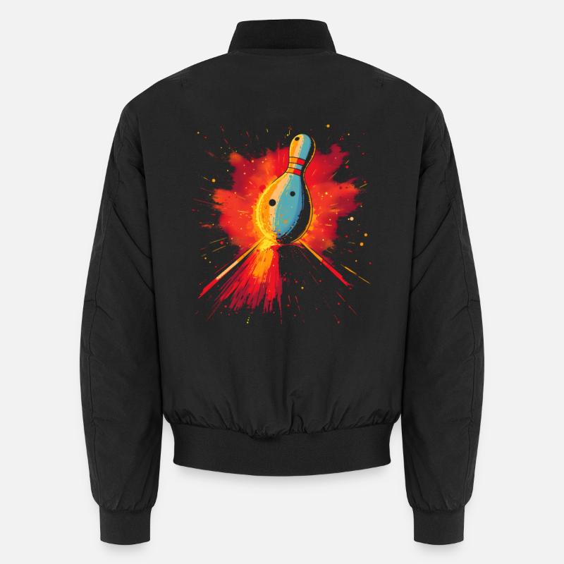 Bowling Retrowave Bomber unisexe