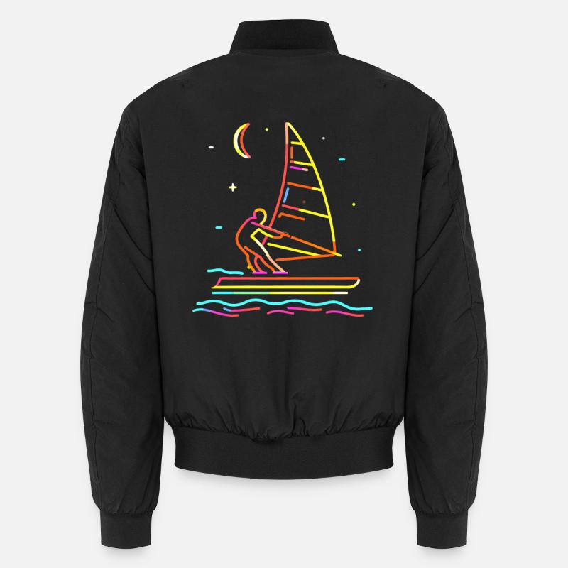 Windsurfen Steamwave Unisex Bomberjacke