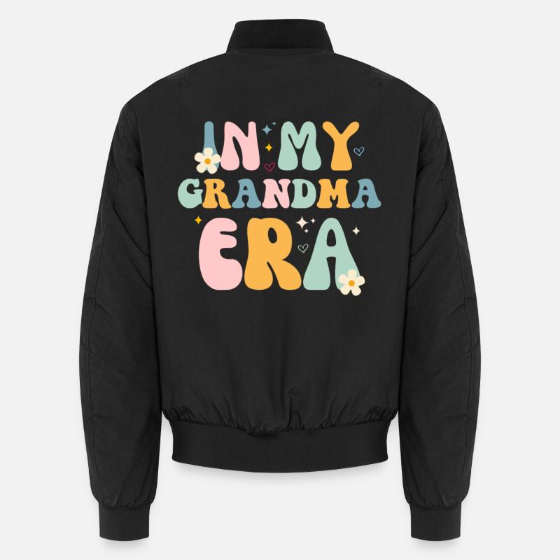 In meiner Oma-Ära - Grooviger Muttertag Unisex Bomberjacke