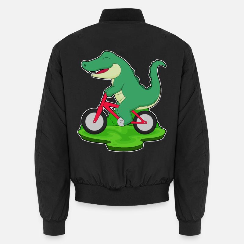 Vélo crocodile - Bomber unisexe - noir