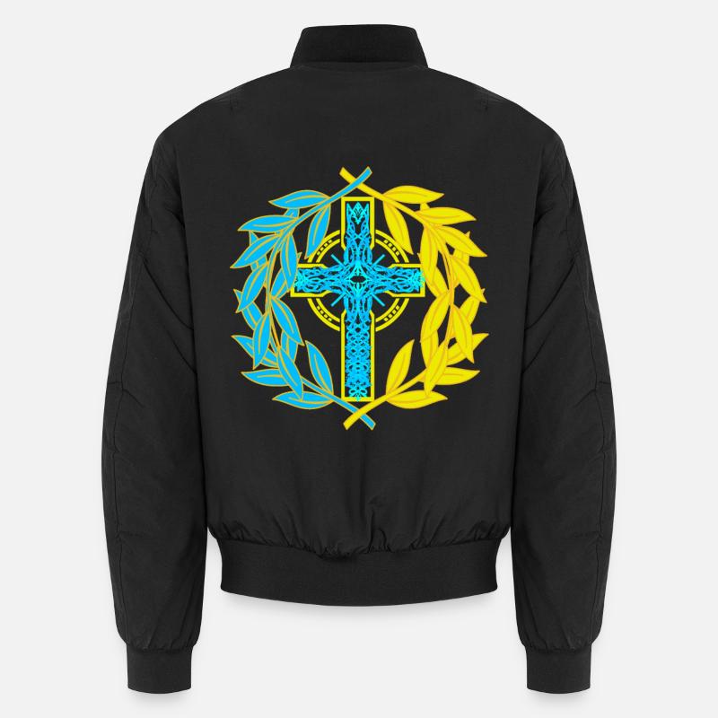 Croix Croix Crucifix Bomber unisexe
