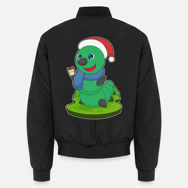 Caterpillar Christmas Package - Unisex Bomber Jacket - black