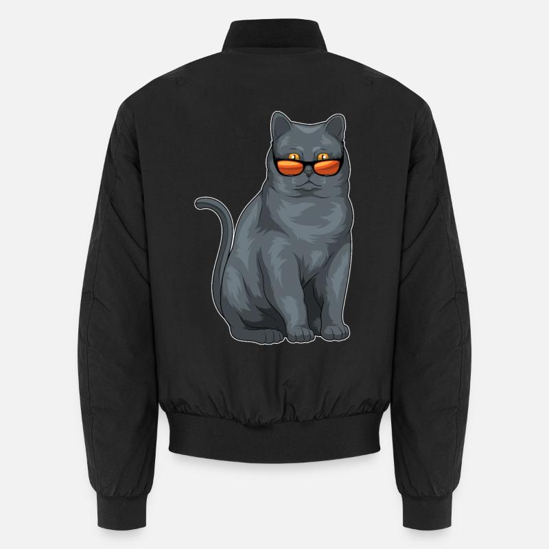 Britisch Kurzhaar Sonnenbrille - Unisex Bomberjacke - Schwarz