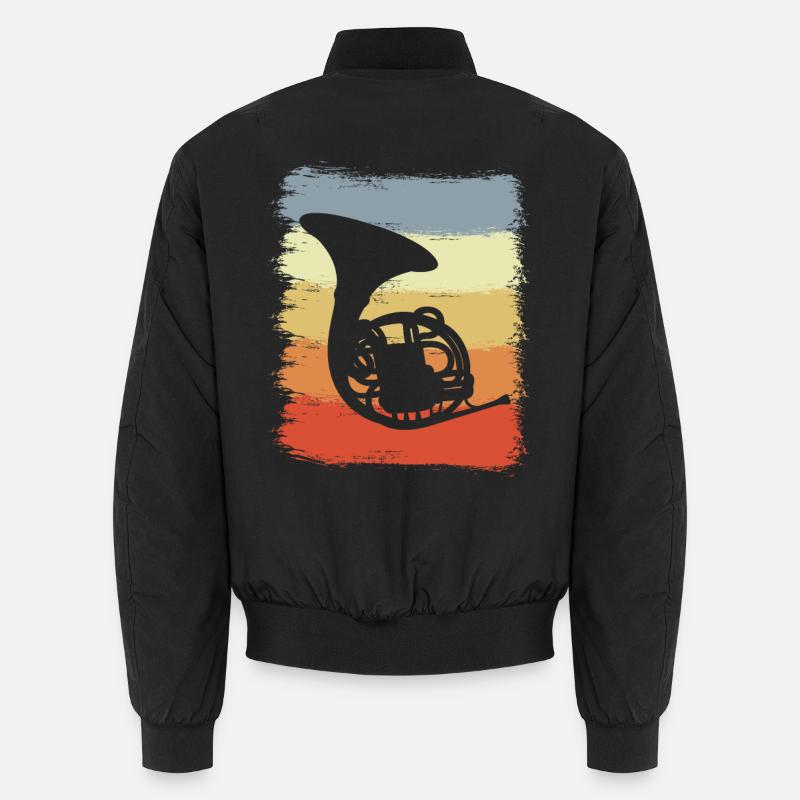 Cor français rétro Bomber unisexe