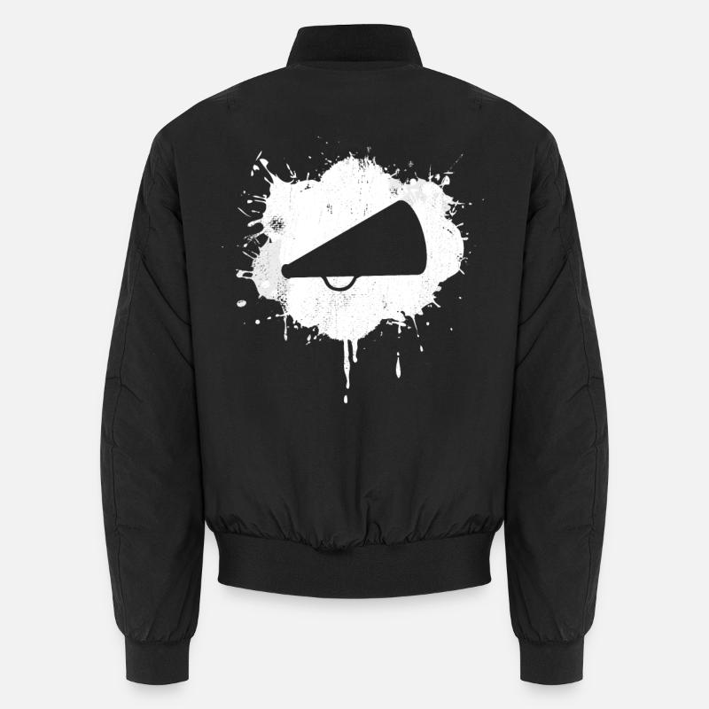 Cheers Megaphone Unisex Bomber Jacket