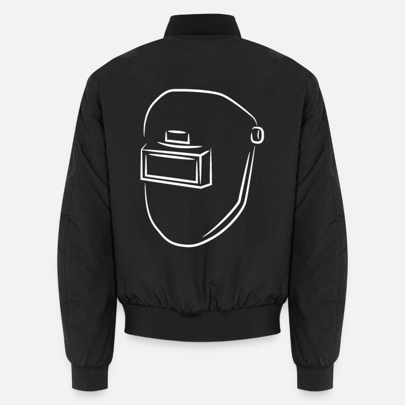 Schweißerhelm Unisex Bomberjacke