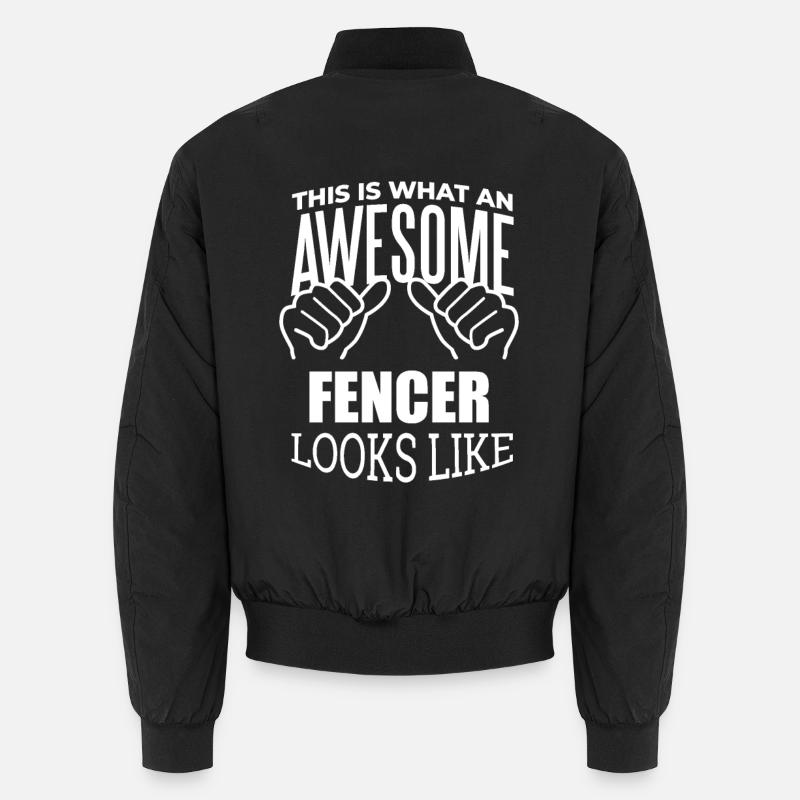 Escrime Bomber unisexe