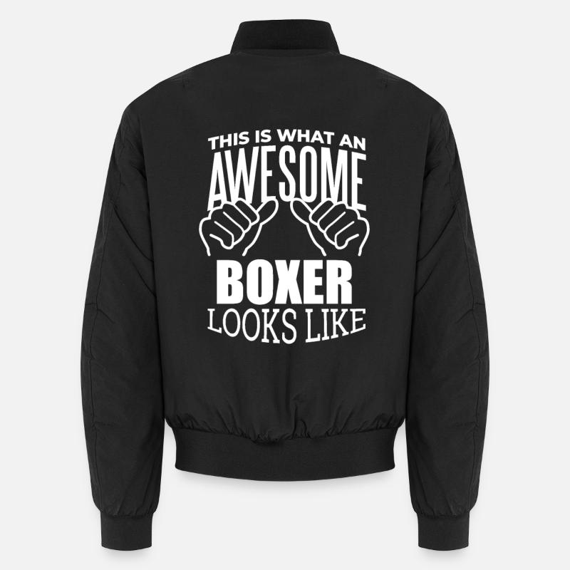 Boxen Unisex Bomberjacke