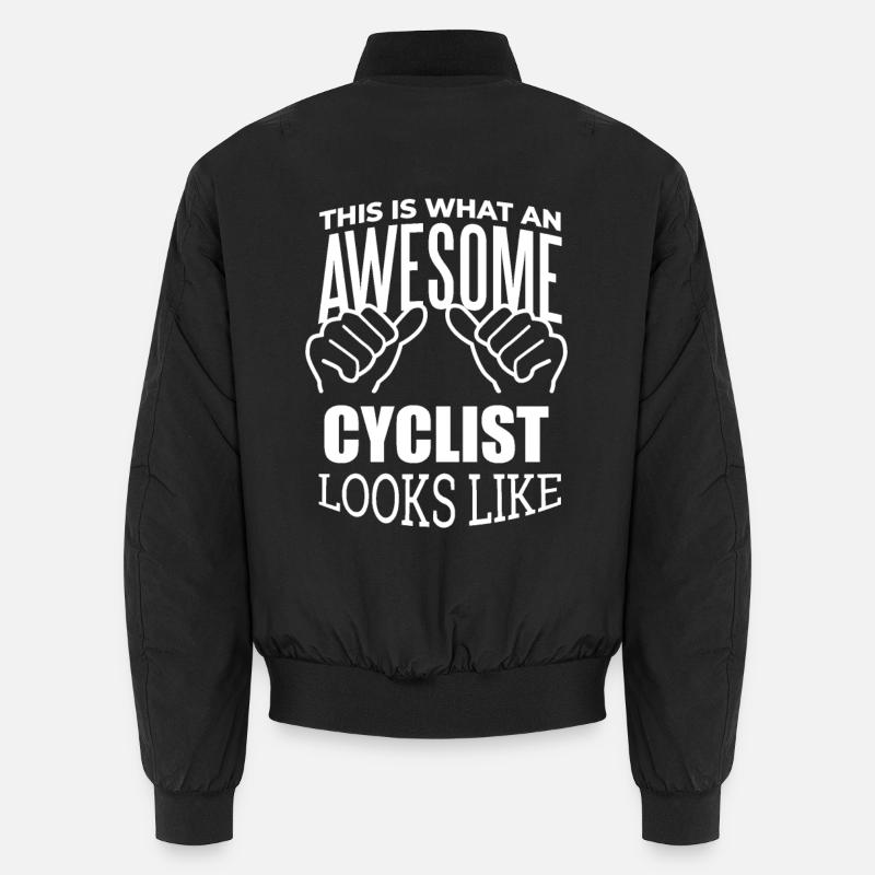 Radfahren Unisex Bomberjacke