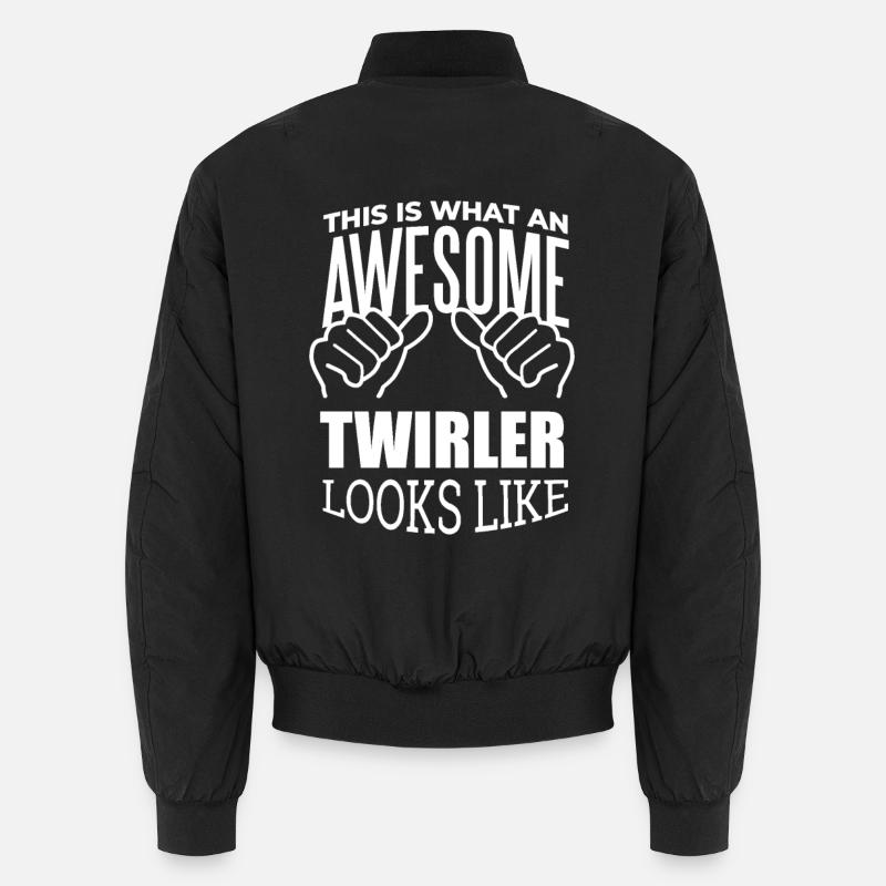 virevoltant - Bomber unisexe - noir