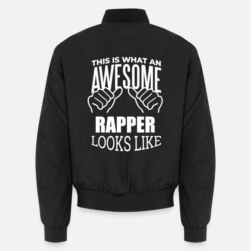 Rapper - Unisex Bomberjacke - Schwarz