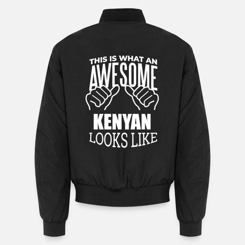 Kenia Unisex Bomberjacke