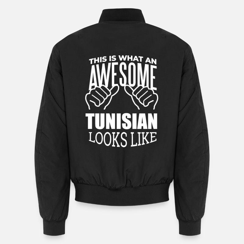 Tunisia Unisex Bomber Jacket