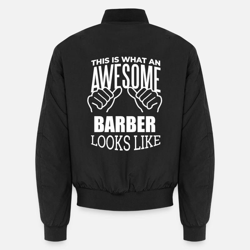 Barbier - Unisex Bomberjacke - Schwarz
