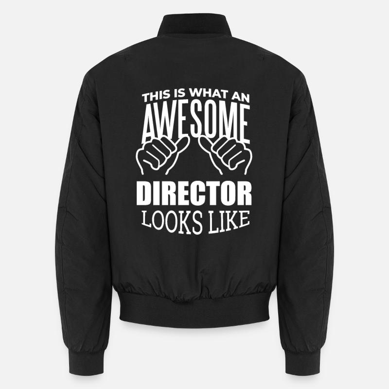 directeur - Bomber unisexe - noir