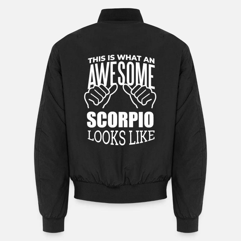 Scorpio Unisex Bomber Jacket