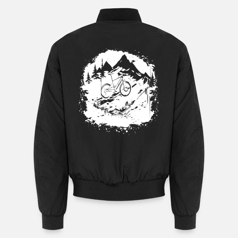 Graphismes de VTT Bomber unisexe