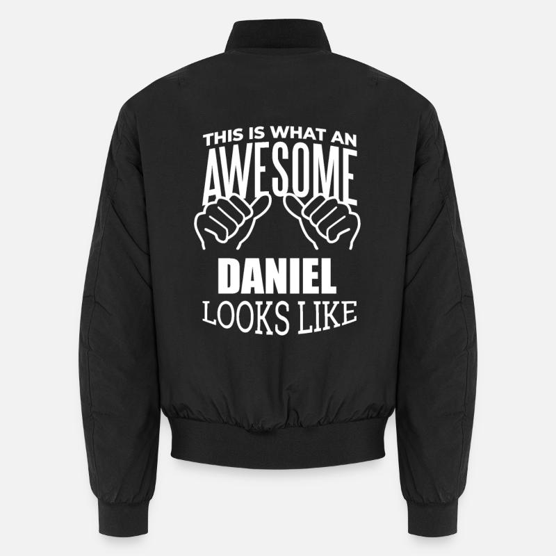 Daniel - Unisex Bomberjacke - Schwarz