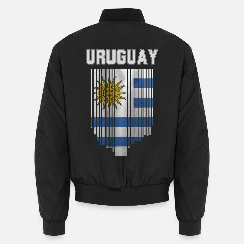 Drapeau de l’Uruguay, fierté uruguayenne Bomber unisexe